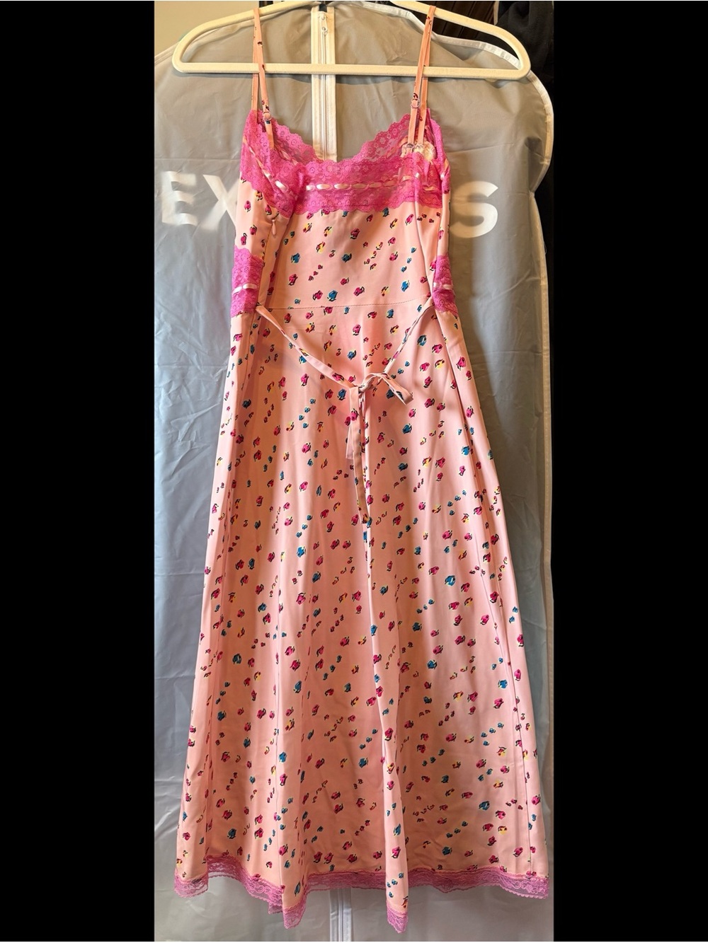 Betsey Johnson Floral Midi Slip Dress - Picture 5 of 6